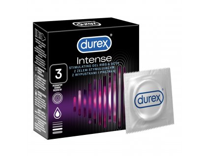 Kondómy Durex Intense 3ks