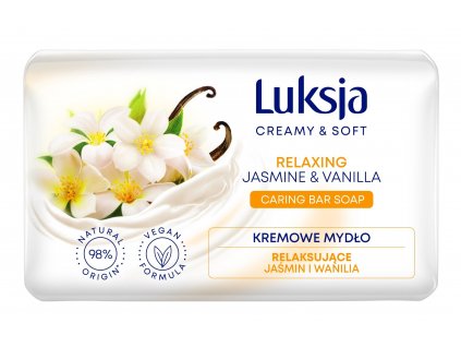 Luksja Creamy & Soft Relaxing Creamy Bar Mydlo Jazmín & Vanilka 90g