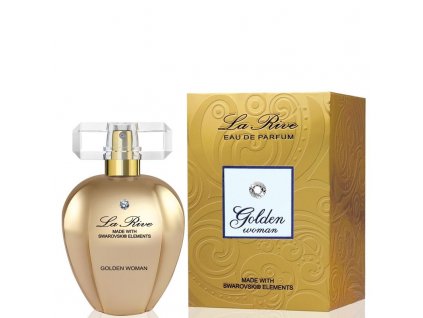 LA RIVE Woman Golden Eau de Parfum Made With Swarovski Crystals 75 ml