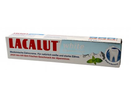 Lacalut White Alpenminze zubná pasta 75ml