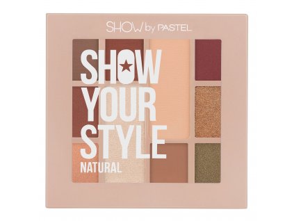 PASTEL Show by Pastel Show Your Style Prírodná paletka očných tieňov 1 ks