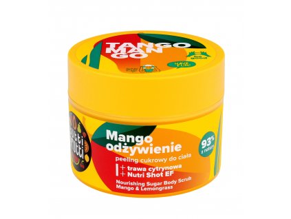 FARMONA Tutti Frutti Cukrový telový peeling TANGO MANGO Mango výživa