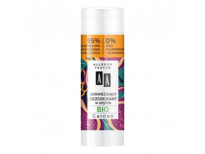 AA Osviežujúci organický dezodorant Stick Garden 25ml