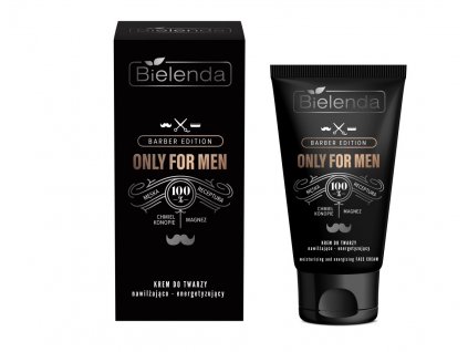 Bielenda Only for Men Barber Edition Hydratačný a energizujúci krém na tvár 50ml