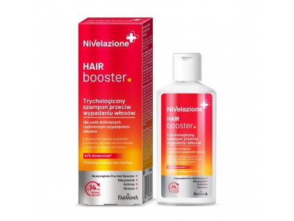 Farmona Nivelazione+ Trichologický šampón proti vypadávaniu vlasov Hair Booster pre nadmerne padajúce vlasy 100ml