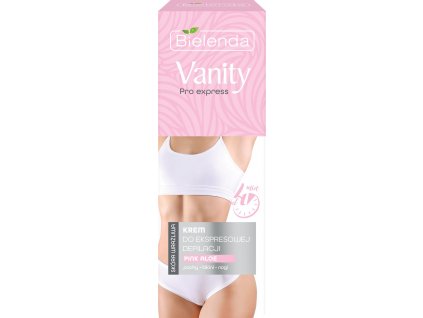 Bielenda Vanity Pro Express Express depilačný krém Pink Aloe - pre citlivú pokožku 75ml