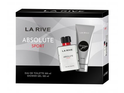 Darčeková sada LA RIVE Man Absolute Sport (toaletná voda 100 ml + sprchový gél 100 ml)