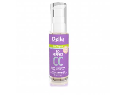 DELIA COSMETICS So Perfect Covering CC Cream - 02 Medium 30ml