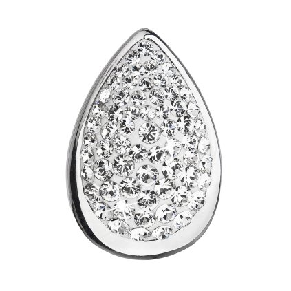 17114 stribrny privesek s krystaly swarovski bila slza 34185 1