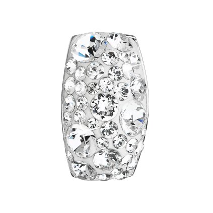 17810 stribrny privesek s krystaly swarovski bily obdelnik 34194 1