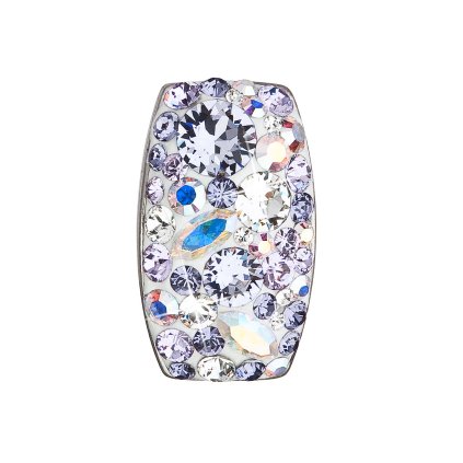 17825 stribrny privesek s krystaly swarovski fialovy obdelnik 34194 3