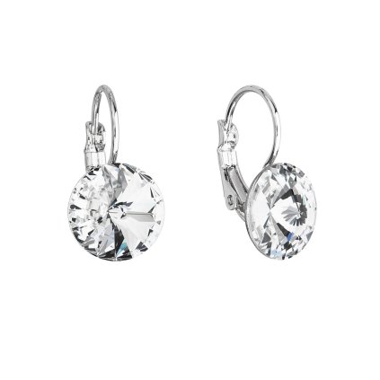 18317 nausnice bizuterie se swarovski krystaly bile kulate 51002 1