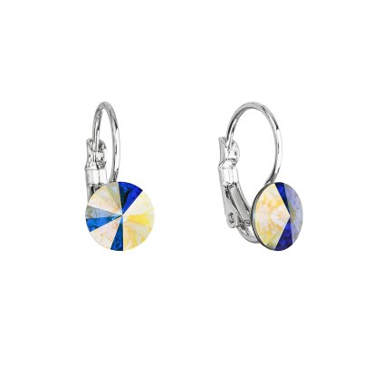 18410 nausnice bizuterie se swarovski krystaly ab efekt kulate 51031 2