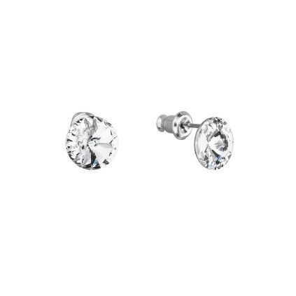 18557 nausnice bizuterie se swarovski krystaly bile kulate 51037 1