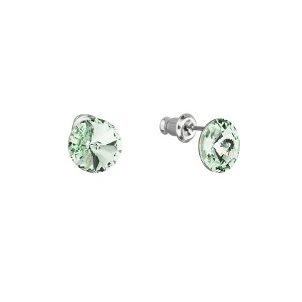 18572 nausnice bizuterie se swarovski krystaly zelene kulate 51037 3