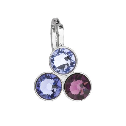 19094 privesek bizuterie se swarovski krystaly fialovy 54030 3