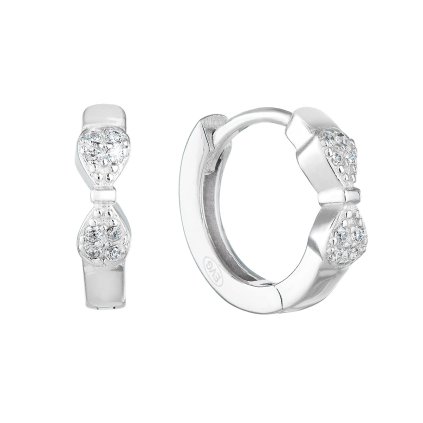 24419 stribrne nausnice kruhy se zirkonem v bile barve 11251 1