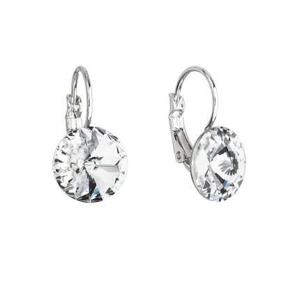 27101 nausnice bizuterie s preciosa krystaly bile kulate 51002 1