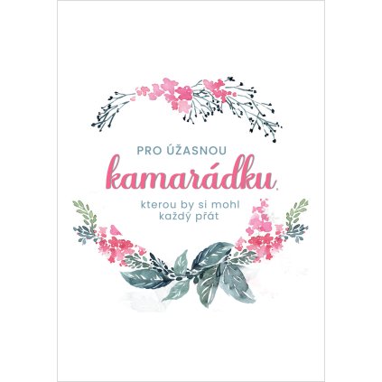 Pro úžasnou kamarádku