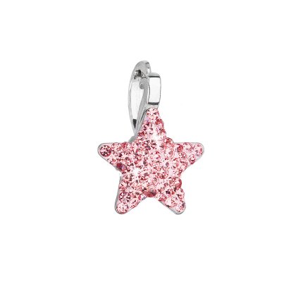 27875 stribrny privesek s preciosa krystaly ruzova hvezdicka 34259 3 lt rose