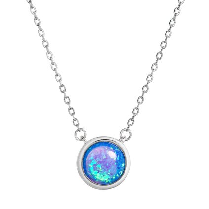 31034 nahrdelnik se syntetickym modrym opalem kulaty 12065 3 blue