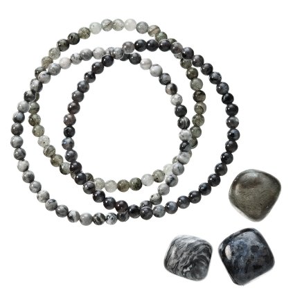 31916 naramky s mineralnimi kameny labradorite jaspis 43043 3 cerny