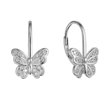 32276 stribrne nausnice motylci se zirkony 11500 1 crystal