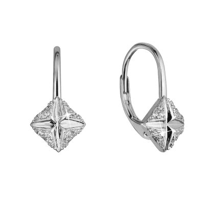 32366 stribrne nausnice se zirkony 11516 1 crystal