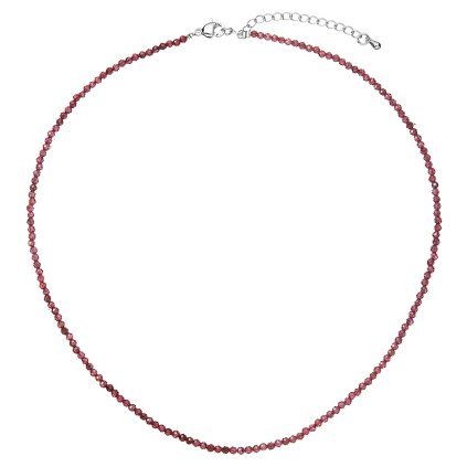 Náhrdelník s granáty 42012.3 ocel