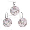 16916 2 sada sperku s krystaly swarovski nausnice a privesek ruzove kulate 39117 3