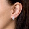 17618 1 stribrne nausnice visaci s krystaly swarovski mix barev pulkruh 31123 3 sakura