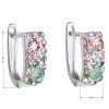 17618 2 stribrne nausnice visaci s krystaly swarovski mix barev pulkruh 31123 3 sakura
