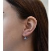 21500 1 stribrne nausnice visaci s krystaly swarovski fialove kulate 31230 5