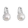 22067 stribrne nausnice visaci s bilou ricni perlou 21047 1
