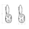 23750 2 stribrne nausnice visaci s krystaly swarovski bily obdelnik 31278 1