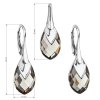 23774 2 sada sperku s krystaly swarovski nausnice a privesek seda slza 39169 4
