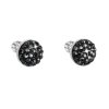 24581 stribrne nausnice pecka s krystaly swarovski cerne kulate 31336 5 hematite