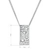 26525 2 stribrny nahrdelnik se swarovski krystaly bily obdelnik 32074 1