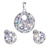 27743 sada sperku s krystaly swarovski nausnice a privesek fialove kulate 39148 3 violet