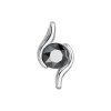 28796 stribrny privesek se swarovski krystalem cerny 34261 5 hematite