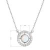 31025 2 nahrdelnik se syntetickym bilym opalem a zirkony kulaty 12066 1 white