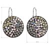 31940 2 stribrne nausnice visaci s krystaly swarovski mesicni kulate 31161 3 moonlight