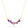 42037.3 amethyst kámen náhrdel New