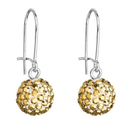 26300 nausnice bizutéria s kryštálmi 71119 5 gold