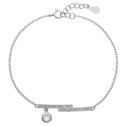 26405 stribrny naramok so zirkónmi 13013 1