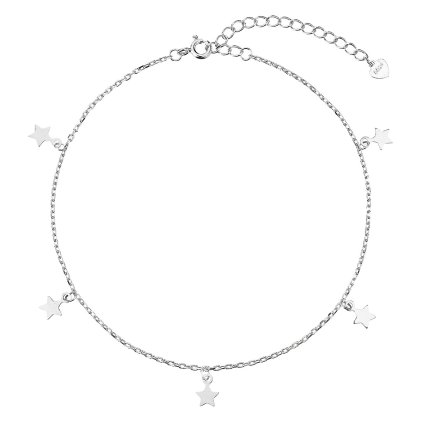 28256 stribrny retizok na nohu hviezdicky 16001 1