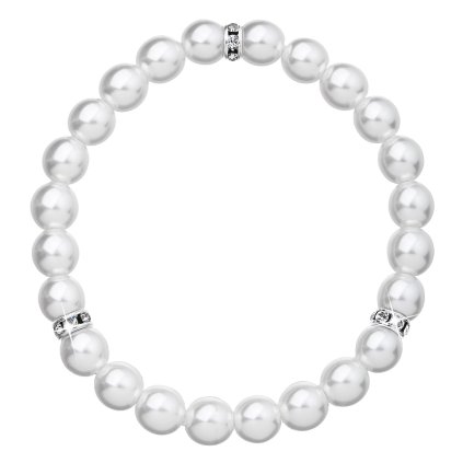 17450 perlový náramok biely 33017 1