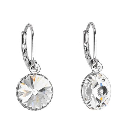 28604 nausnice bizutéria s preciosa kryštály biele kulate rivoli 51078 1 crystal