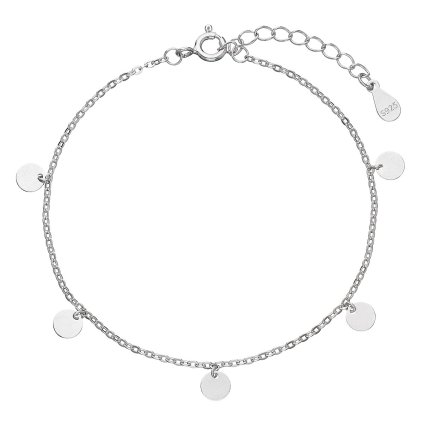 28901 stribrny naramok s placickami 63003