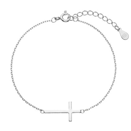 28922 strieborný náramok s väčším kríkom 63008